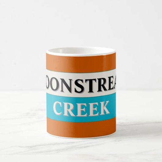 Retro-Tasse "Moonstream Creek" Kaffeetasse (Mittel)