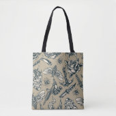 Retro Tattoo-Design Tasche (Vorderseite)