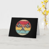 Retro Tattoo Karte (Gelbe Blume)