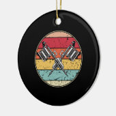 Retro Tattoo Keramik Ornament (Links)