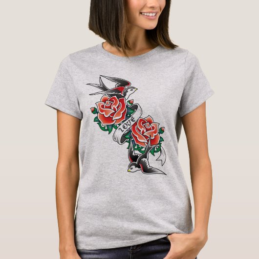 Retro Tattoo T-Shirt (Vorderseite)