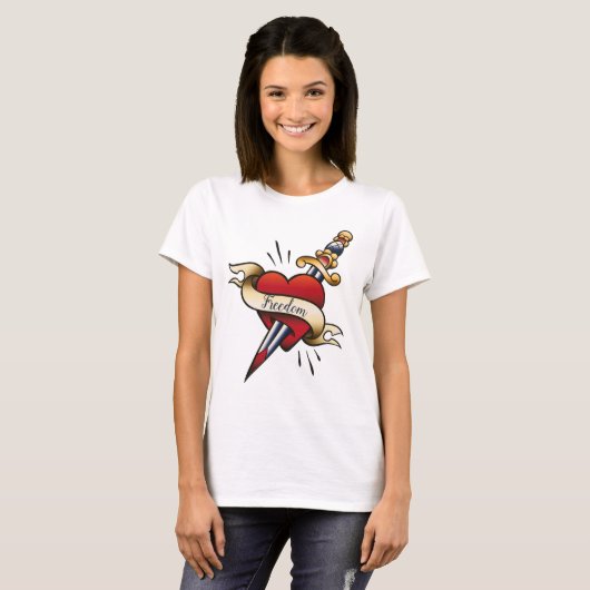 Retro Tattoo T-Shirt (Vorne ganz)