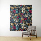 Retro Tattoo Themed Wandteppich (Beispiel)