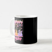 Retro Taylor Ice Cream Dripng Groovy 80's Women Me Kaffeetasse (Vorderseite Links)