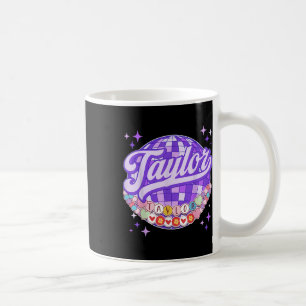 Retro Taylor Vorname Personalisiert Friendship Br Kaffeetasse