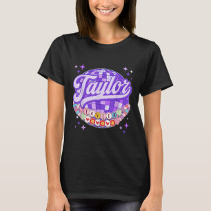 Retro Taylor Vorname Personalisiert Friendship Br T-Shirt