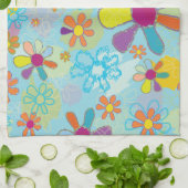 Retro Tea Towel Geschirrtuch (Gefaltet)