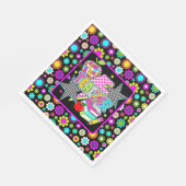Retro Teacher Paper Dinner Napkins Serviette (Ecke)