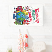 Retro Teacher School Banner (Insitu)