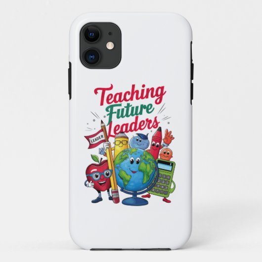 Retro Teacher School Case-Mate iPhone Hülle (Rückseite)