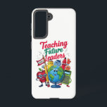 Retro Teacher School Samsung Galaxy Hülle<br><div class="desc">Retro Teaching Future Leaders Groovy Teacher Back to School</div>