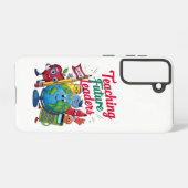 Retro Teacher School Samsung Galaxy Hülle (Rückseite (Horizontal))