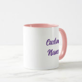 Retro Teacher Vibes Wertschätzung Tasse (VorderseiteRechts)