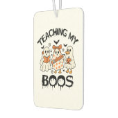 Retro Teaching My Boos Halloween Autolufterfrischer (Links)