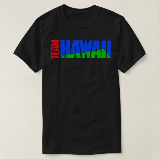 Retro Team Hawaii 1977 TShirt 1 (Design vorne)