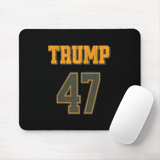 Retro Team Trump 47 Vintag Mousepad (Mit Mouse)