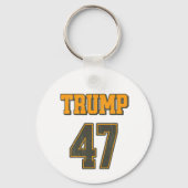 Retro Team Trump 47 Vintag Schlüsselanhänger (Vorderseite)
