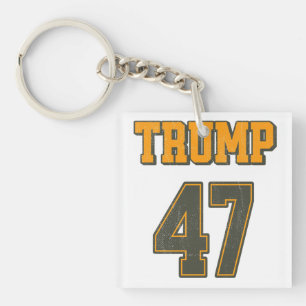 Retro Team Trump 47 Vintag Schlüsselanhänger