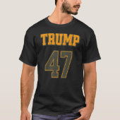 Retro Team Trump 47 Vintag T-Shirt (Vorderseite)