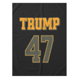Retro Team Trump 47 Vintag Tischdecke