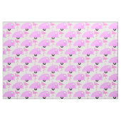 Retro Teardrop Camper Pink Flamingo Stoff (Fat Quarter (45,7 x 55,9 cm))
