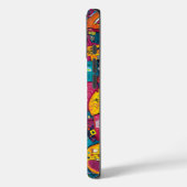 Retro Tech Chaos Urban Street Art Phone Case (Rückseite / Links)