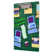 Retro Tech ist fantastisch Klemmbrett (Links)
