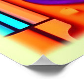 Retro Tech Pop: Nostalgische Gadget Collage Poster (Ecke)