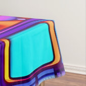 Retro Tech Pop: Nostalgische Gadget Collage Tischdecke (Beispiel)