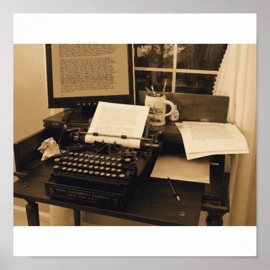 Retro Tech Poster (Vorne)