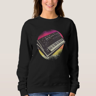 Retro Techno Synthesizer Sweatshirt