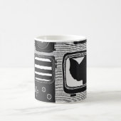 Retro-Technologie Kaffeetasse (Mittel)