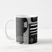 Retro-Technologie Kaffeetasse (Links)