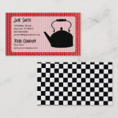 Retro Tee V2 Visitenkarte (Vorne/Hinten)