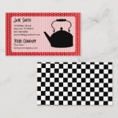 Retro Tee V2 Visitenkarte (Vorne/Hinten)