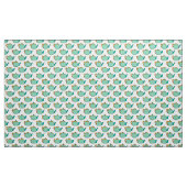 retro Teekannen Muster Stoff (Yard (91,4 cm))