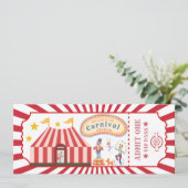 Retro-Teekonzept Babydusche Einladung (Stehend Vorderseite)