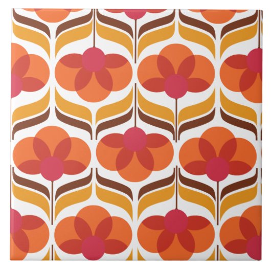 Retro Tegel Fliese (Vorderseite)