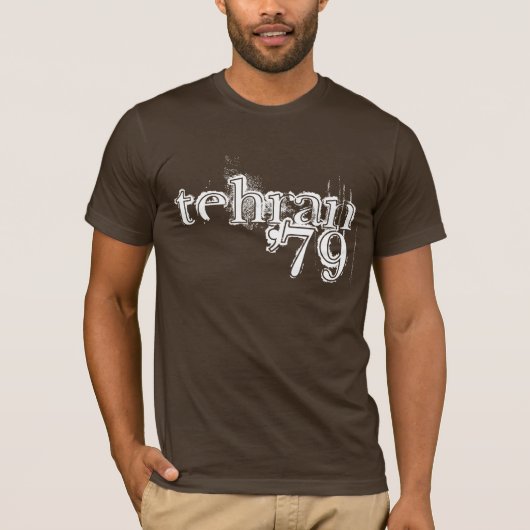 Retro "tehran '79" T-Shirt (Vorderseite)