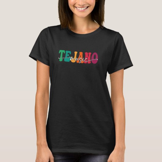 Retro Tejano Music T-Shirt (Vorderseite)
