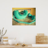 Retro-Telefon 2 Poster (Küche)