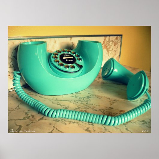 Retro-Telefon 2 Poster (Vorne)