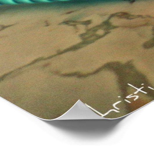 Retro-Telefon 2 Poster (Ecke)