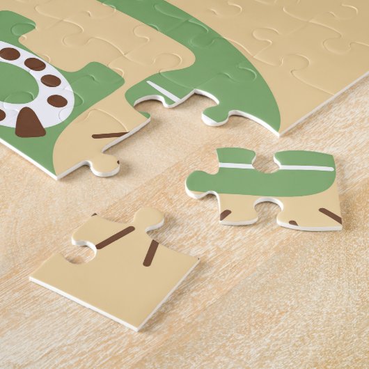 Retro Telefone, buntes, nahtloses Muster. Puzzle (Seite)