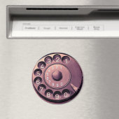 Retro-Telefonwählscheibe Magnet (In Situ (Geschirrspüler))