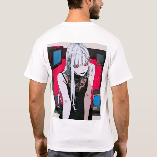 Retro Television Dreamscape T-Shirt (Rückseite)