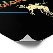 Retro Telluride Colorado Snowboard Instructor S Poster (Ecke)