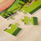 Retro-Tennessee-Grußpostkarte Puzzle (Seite)