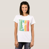 Retro Tennis T-Shirt (Vorne ganz)