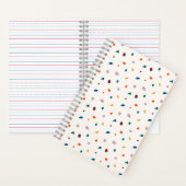 Retro Terrazzo Spiral Notebook Notizblock (Innen)